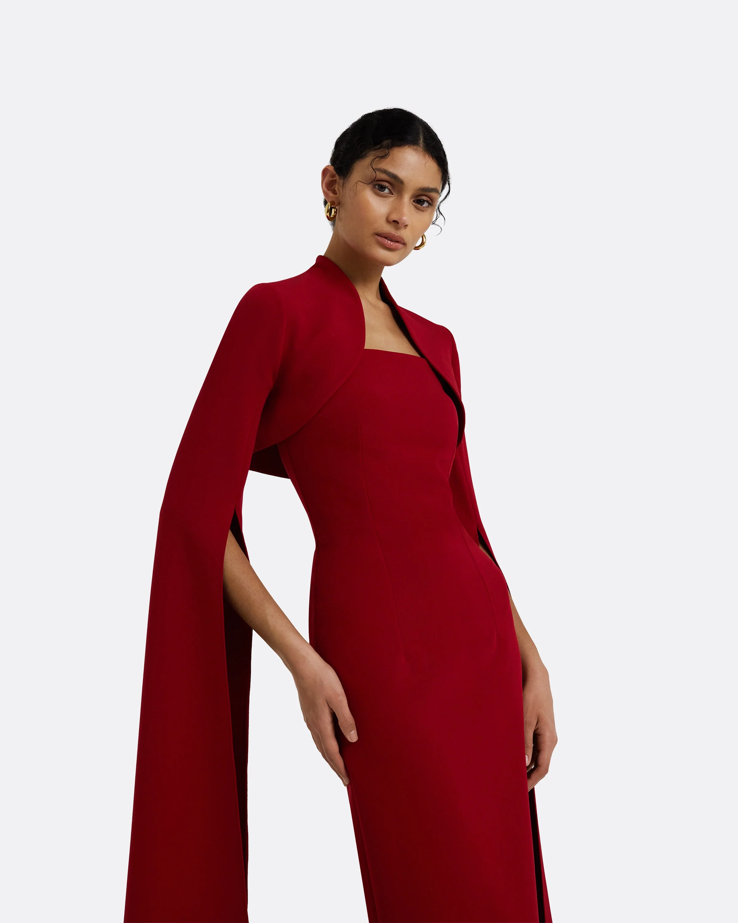 Amari Azalea Red Bolero With Soshin Dress - Image 3