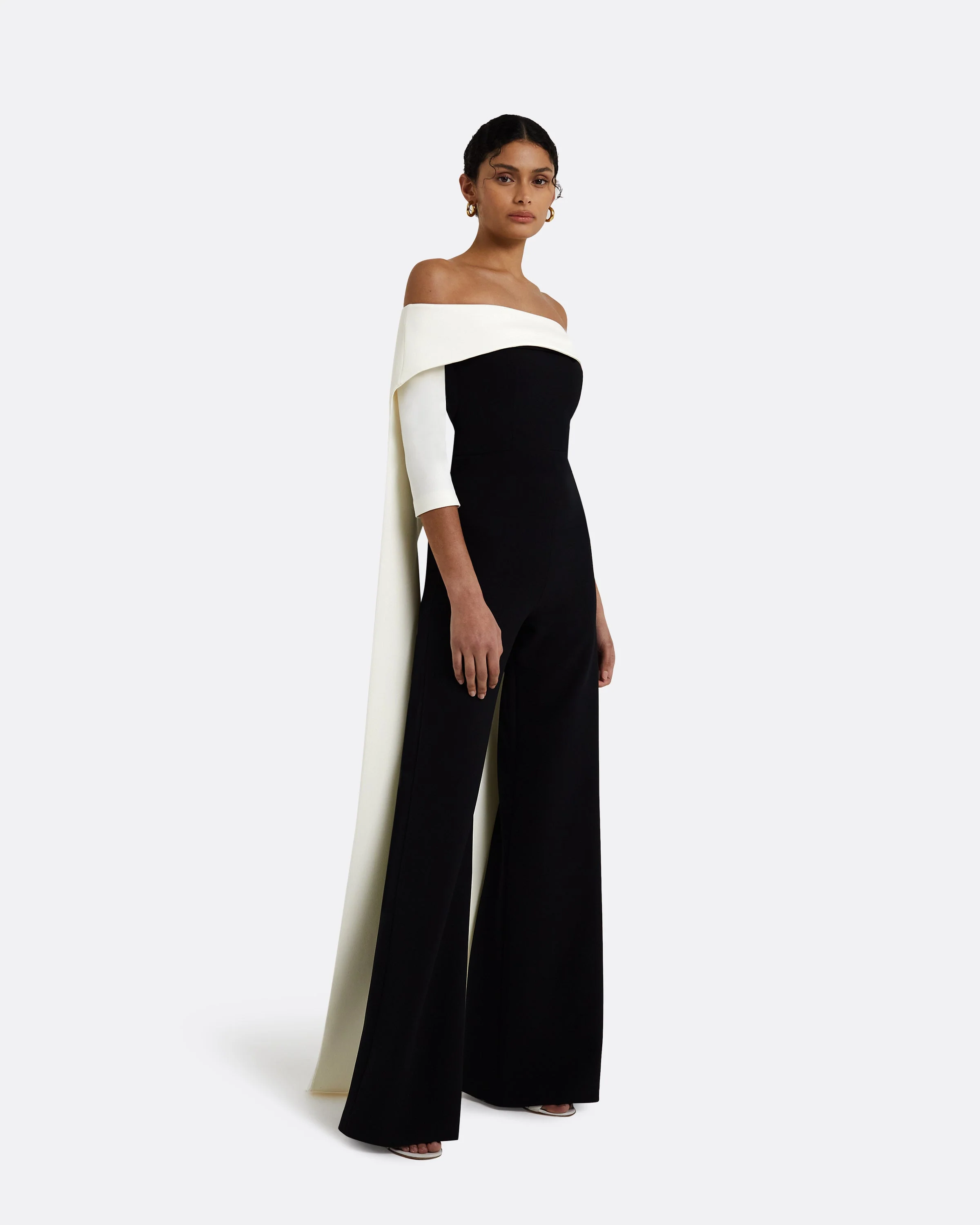 Bellara Ivory Harness & Black Takayama Jumpsuit - Image 4