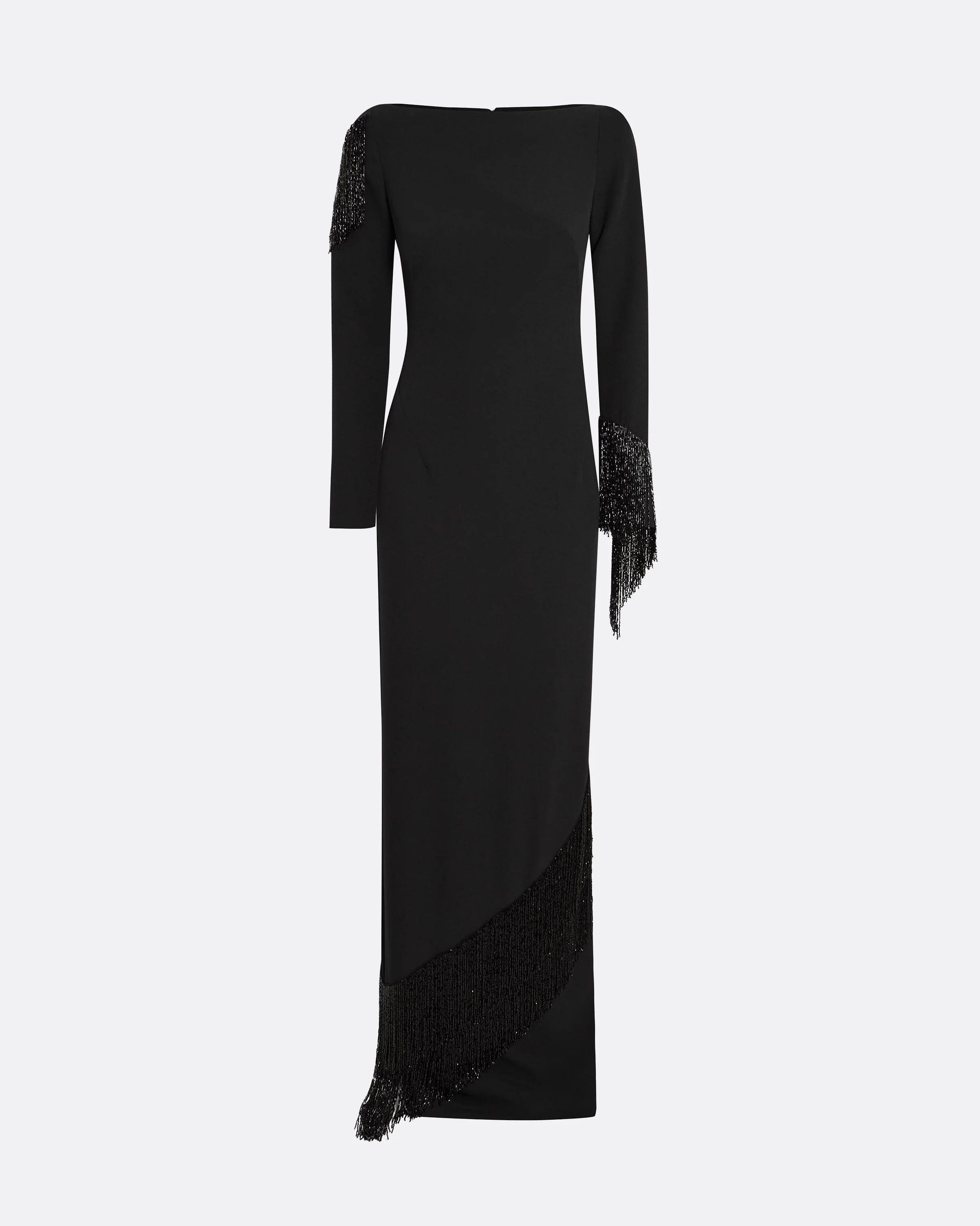 Costella Black Long Dress - Image 6