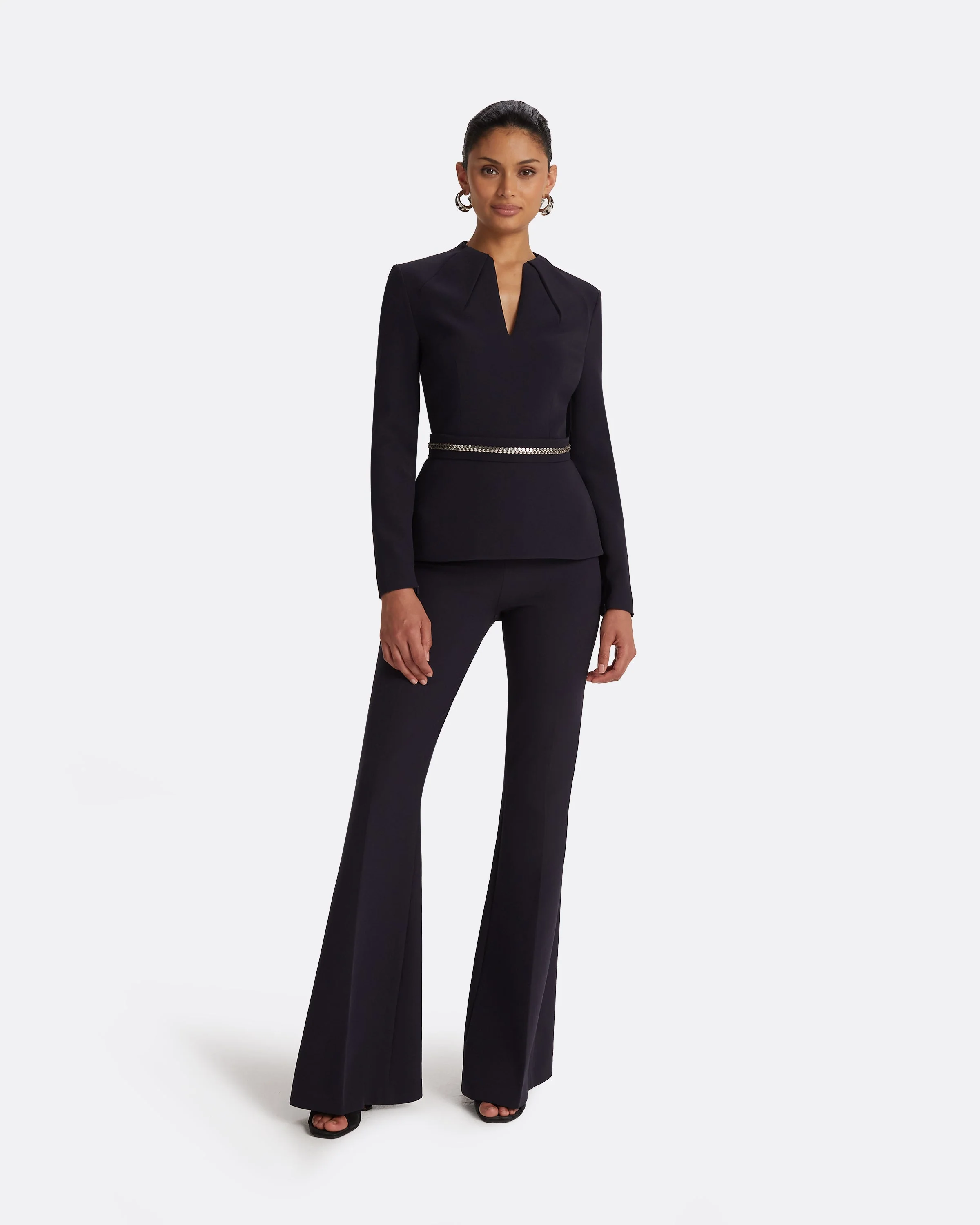 Halluana Midnight Navy Trousers - Image 3