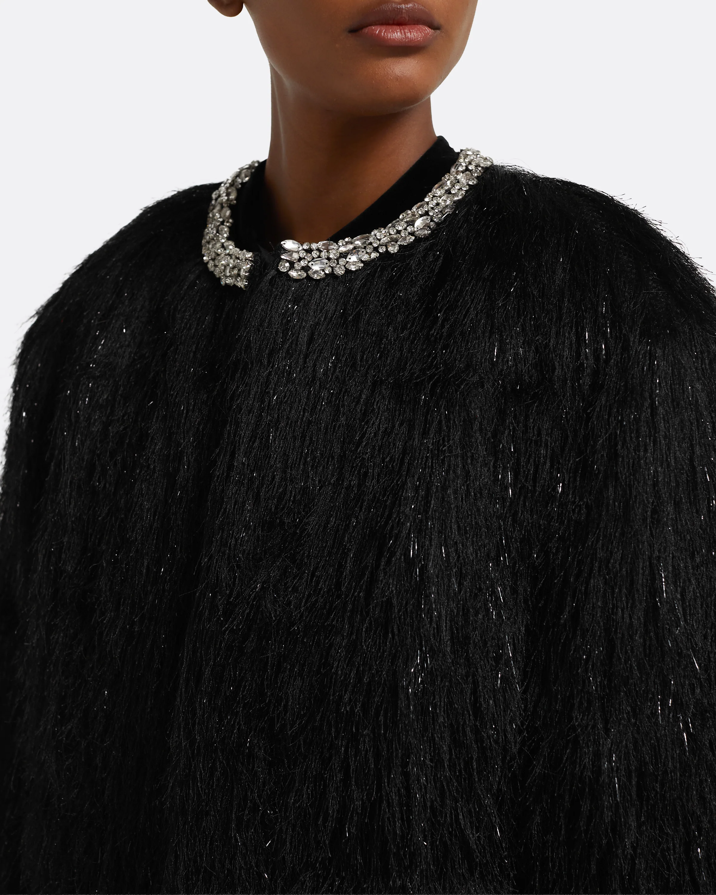 Ivy Jacket in Black with Crystal - Image 4
