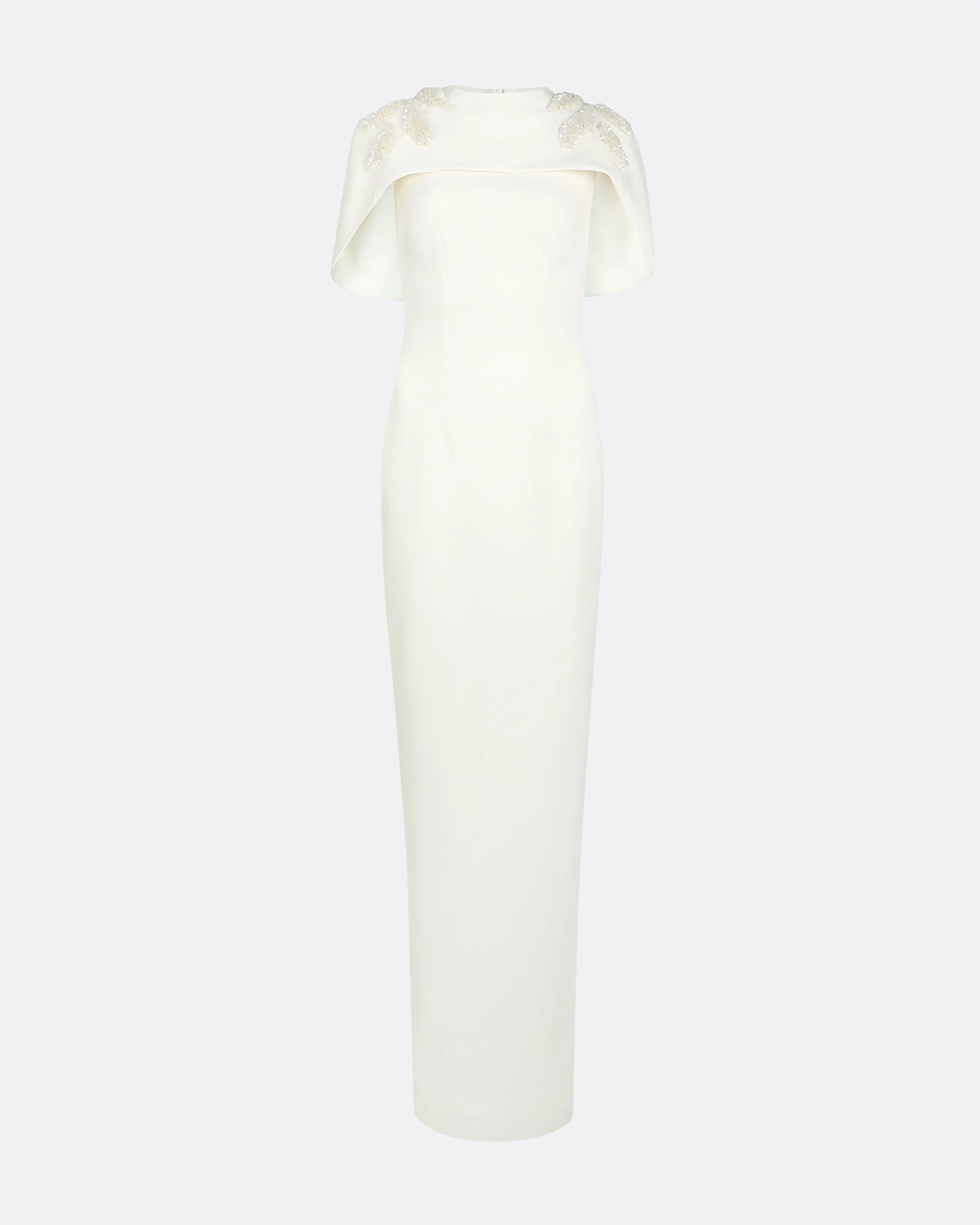 Kalika Curled Leaf Embroidered Long Dress - Image 5