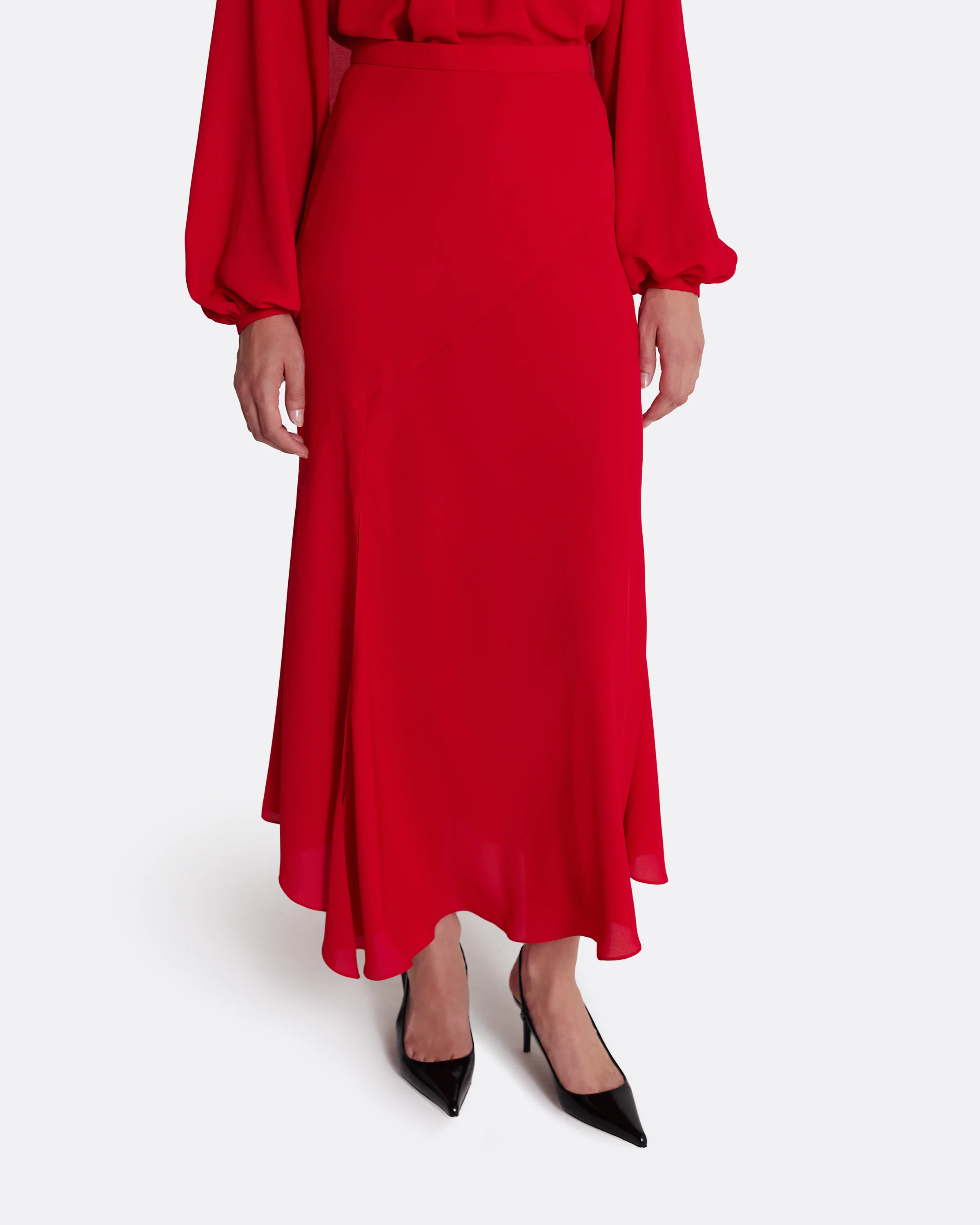 Olimpia Skirt in Azalea Red - Image 3