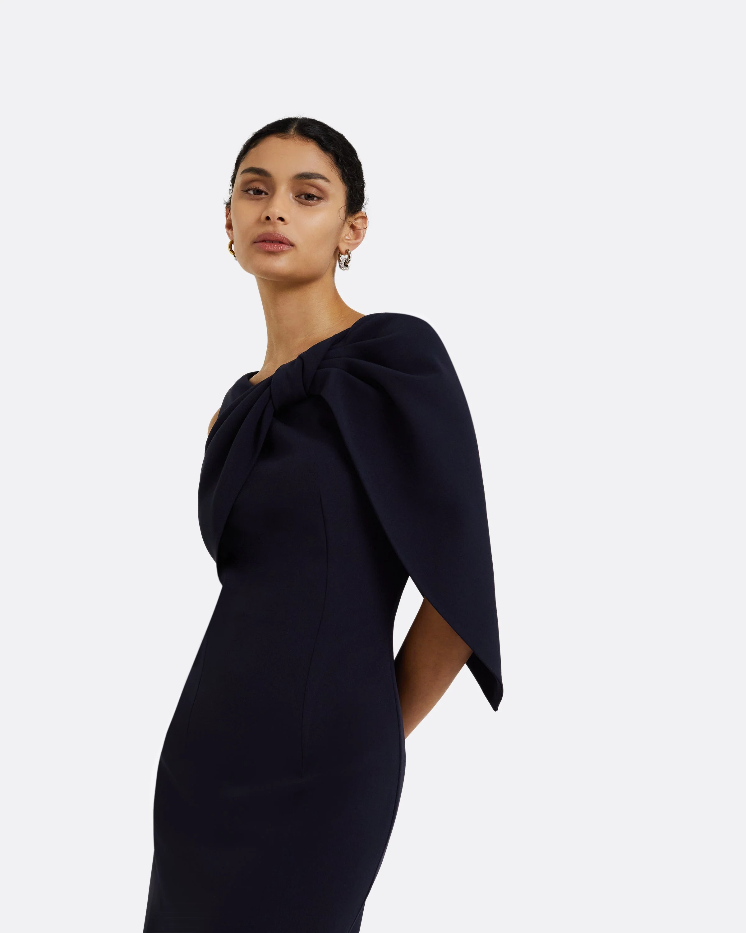 Serendipity Midnight Navy Long Dress - Image 3