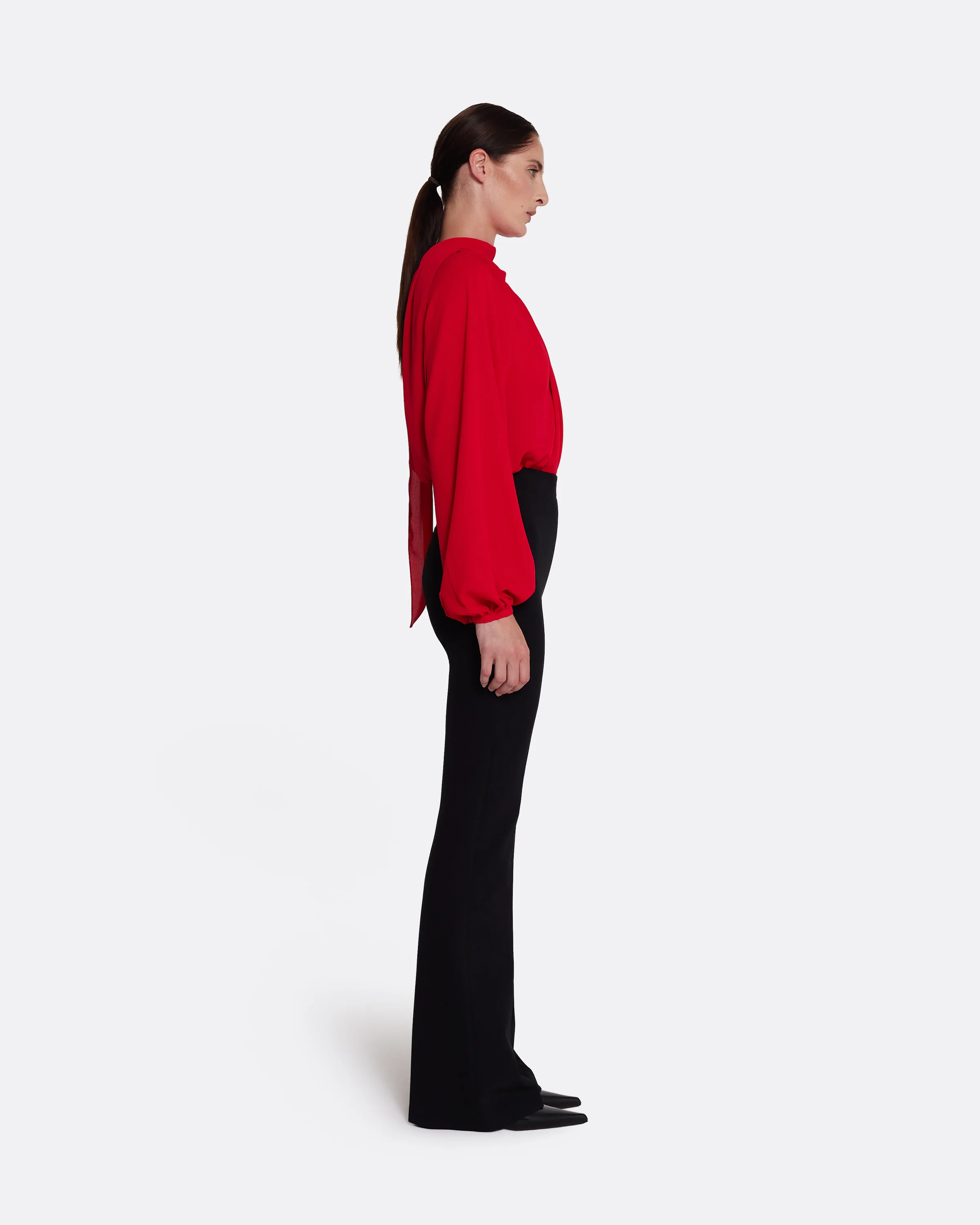 Tilde Top in Azalea Red - Image 5